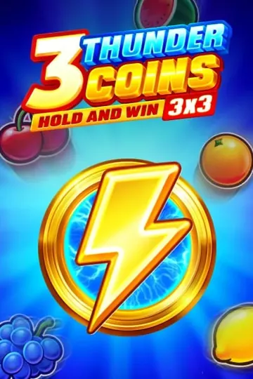 3 Thunder Coins: Hold and Win — Pistolo slot